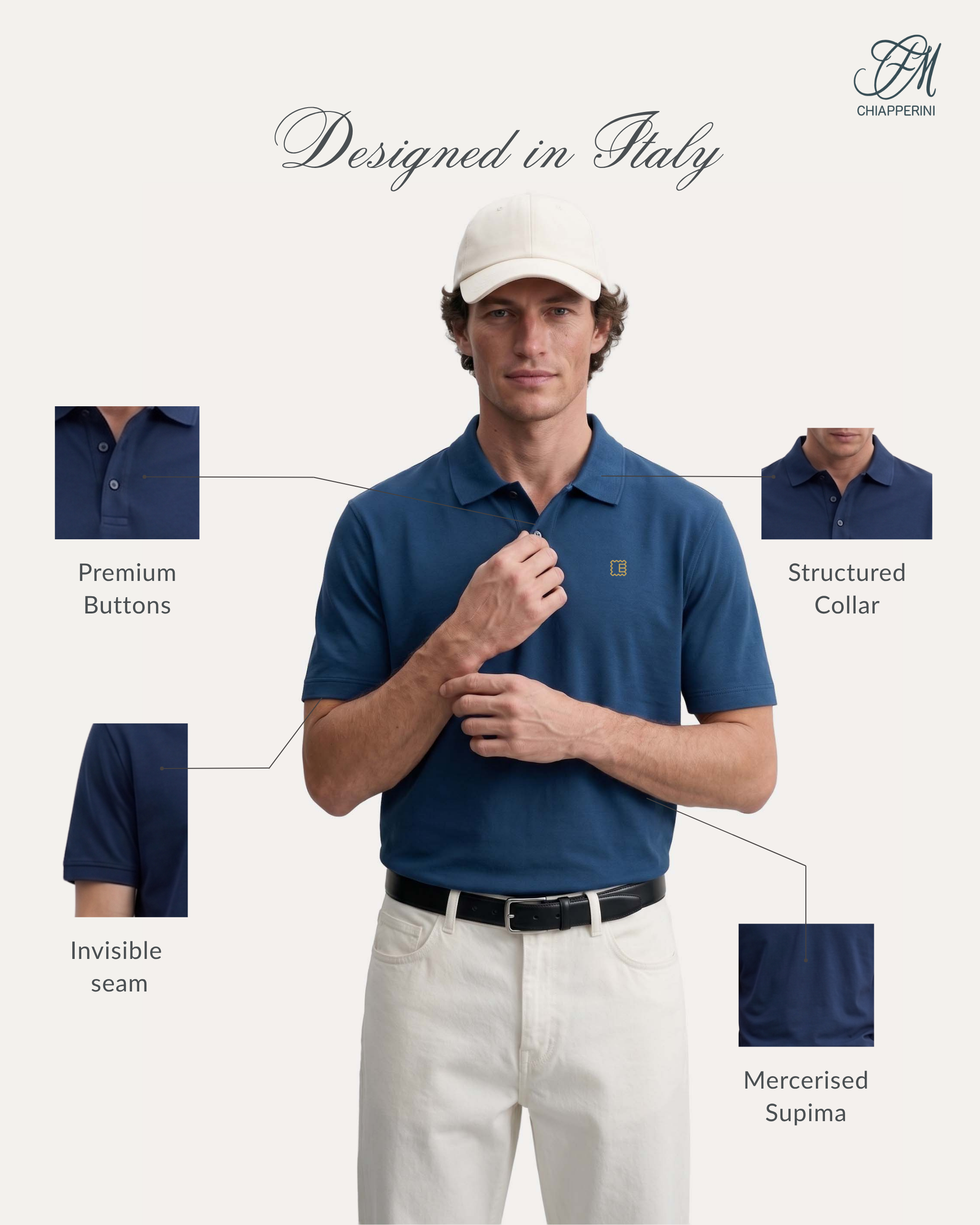 Greco Supima Polo