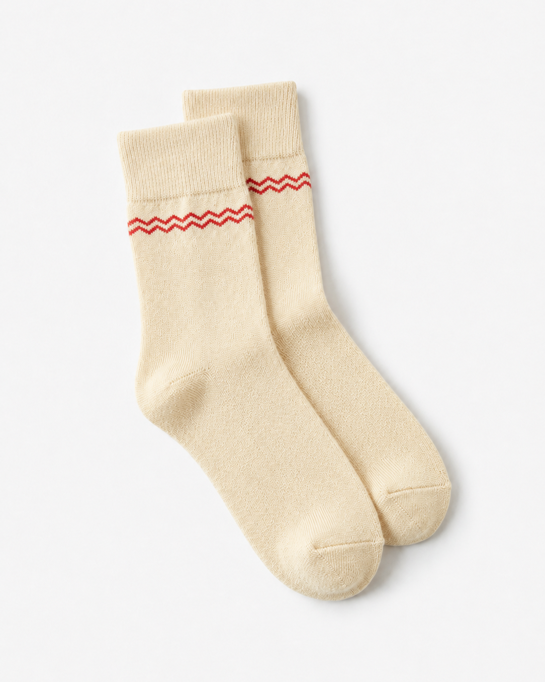 Signature Supima Socks - Cream