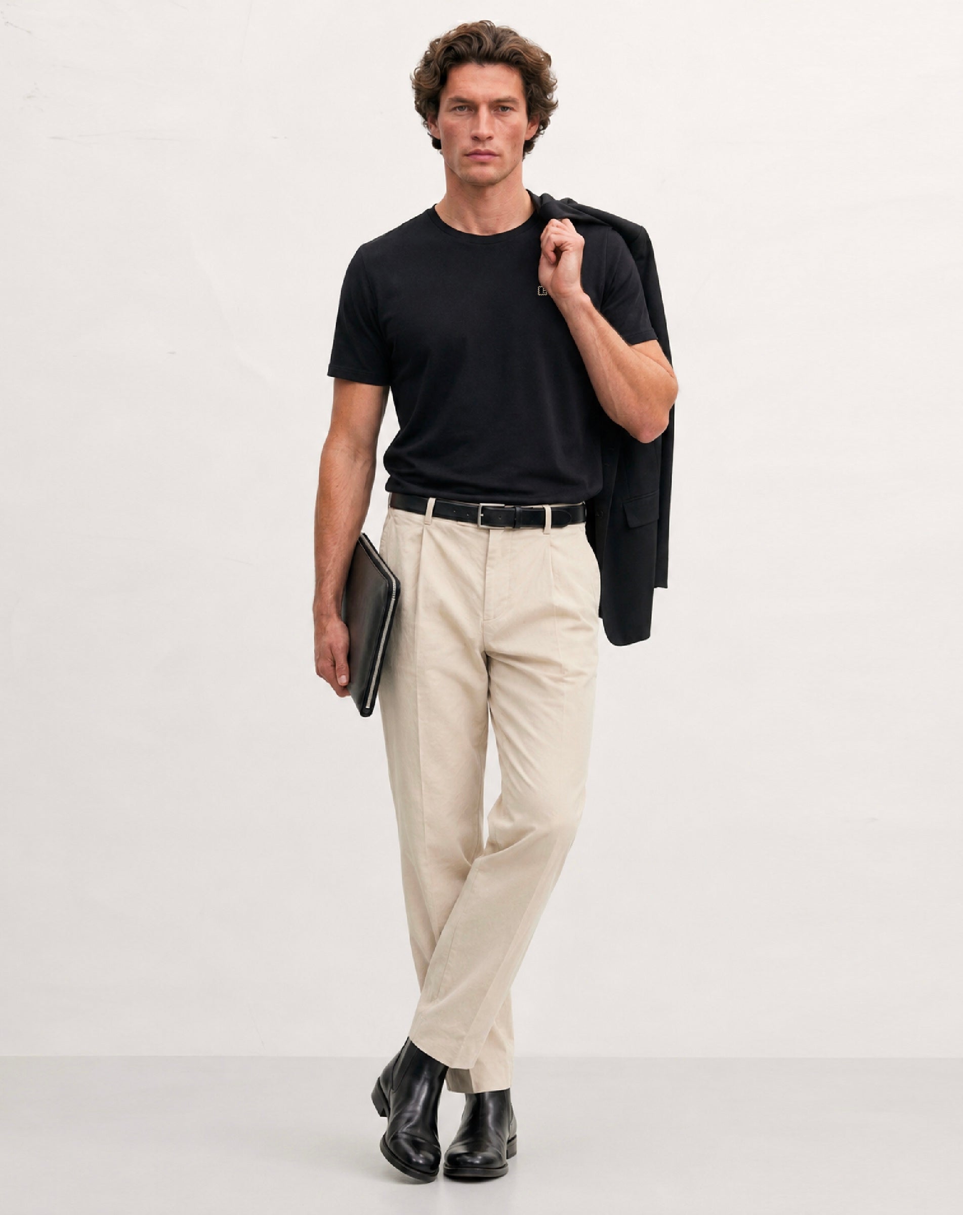 Onyx Supima Crewneck T-shirt